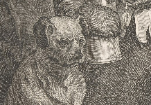 The Bruiser (detail; 1763), William Hogarth.