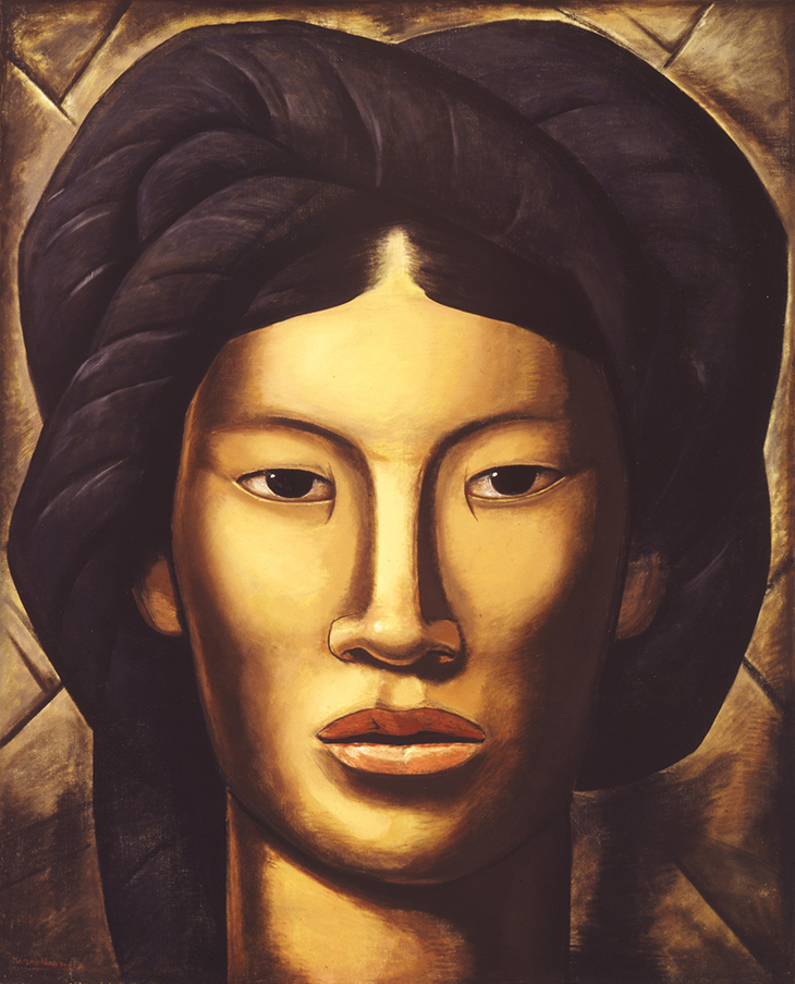 La Malinche (Young Girl of Yalala, Oaxaca) (1940), Alfredo Ramos Martínez. Phoenix Art Museum. 