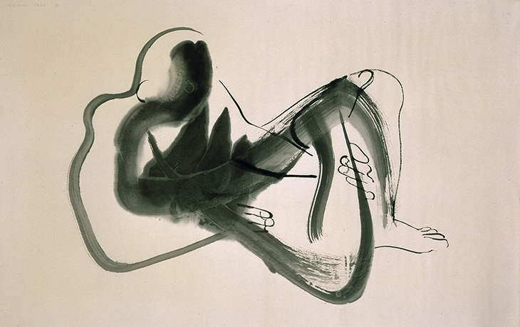 Peking Brush Drawing (1930), Isamu Noguchi.