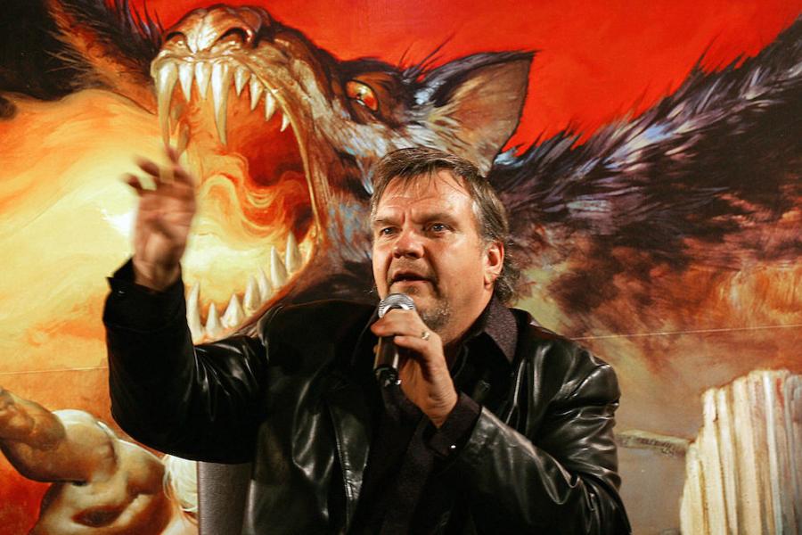 Meat Loaf in Hong Kong, promoting his album ‘Bat Out of Hell III-The Monster Is Loose’ in 2006.