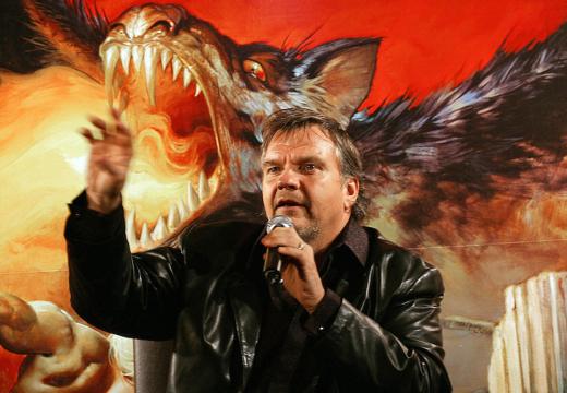 Meat Loaf in Hong Kong, promoting his album ‘Bat Out of Hell III-The Monster Is Loose’ in 2006.