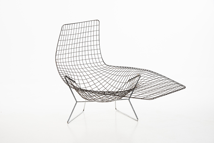 Hand Made Chair Prototype (Asymmetric Chaise Lounge) (c. 1952), Harry Bertoia.