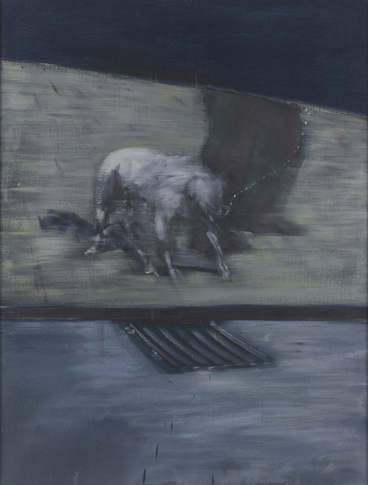 Man with Dog (1953), Francis Bacon. 