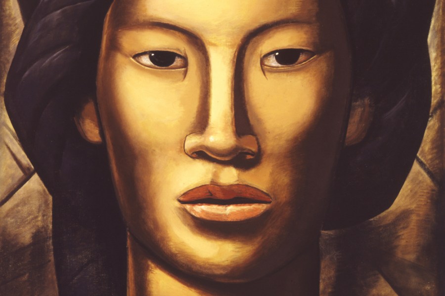 La Malinche (Young Girl of Yalala, Oaxaca) (detail; 1940), Alfredo Ramos Martínez. Phoenix Art Museum.