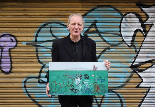 Jock McFadyen, photographed in 2021 by Anne Purkiss