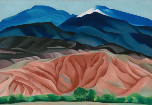 Black Mesa Landscape, New Mexico/Out Back of Marie’s II, (1930), Georgia O'Keeffe.