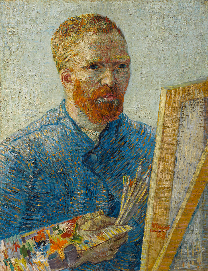 Self-Portrait as a Painter Van Gogh