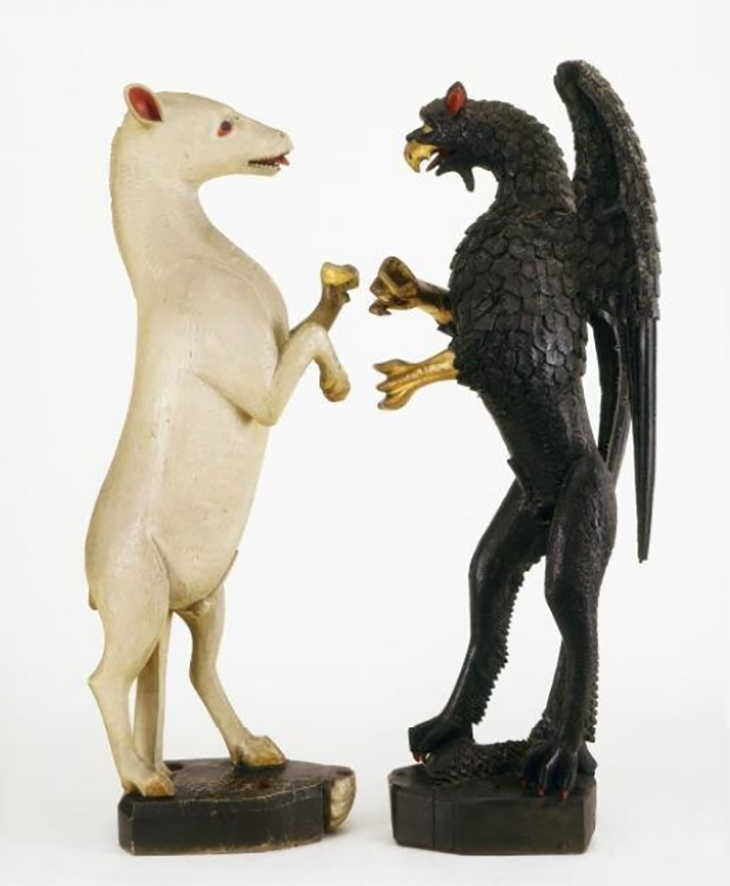 The White Ram and Black Gryphon (Dacre Beasts) (1507–1525?).