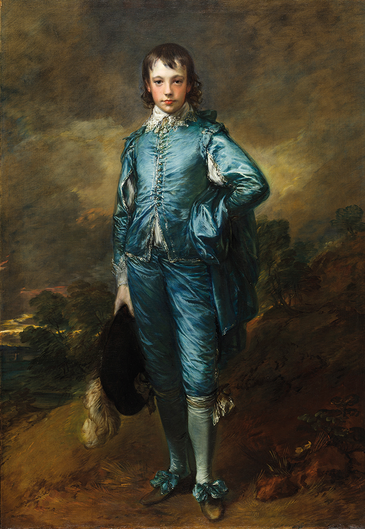 The Blue Boy (1770), Thomas Gainsborough. Huntington Library, Art Museum and Botanical Gardens, San Marino.
