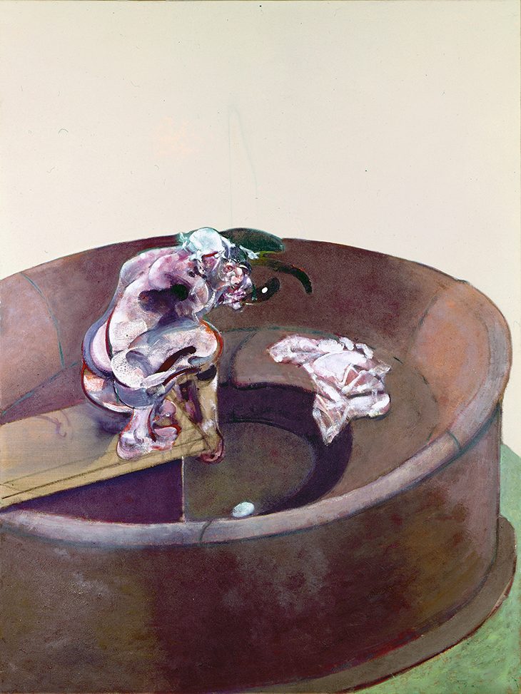 Portrait of George Dyer Crouching (1966), Francis Bacon.