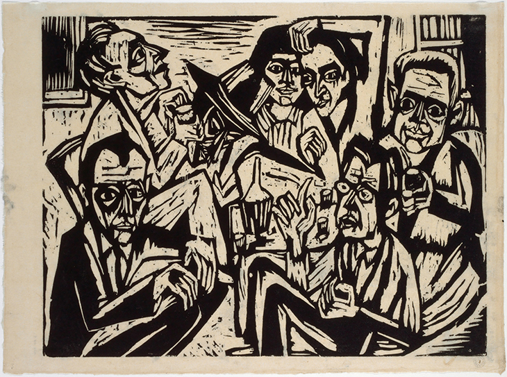 Studio Party (c. 1924/25), Hermann Scherer.
