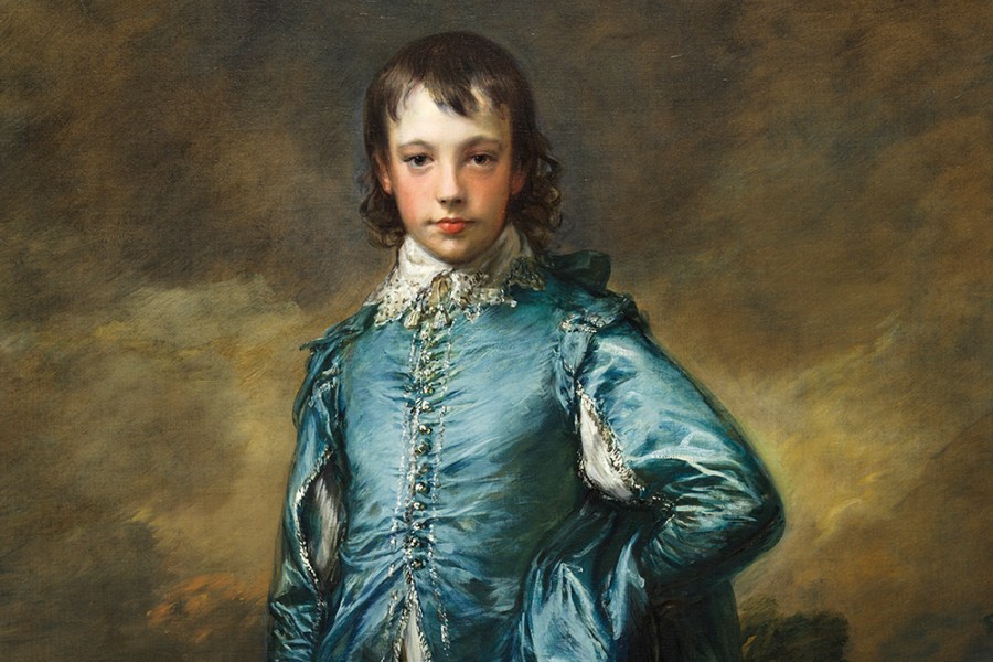 The Blue Boy (1770; detail), Thomas Gainsborough. Huntington Library, Art Museum and Botanical Gardens, San Marino.