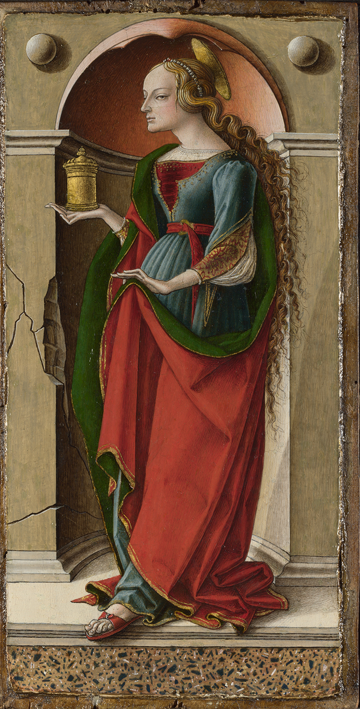Saint Mary Magdalene (c. 1491–94), Carlo Crivelli.