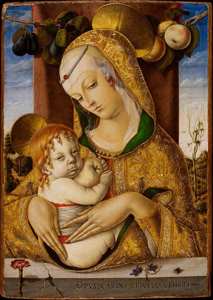 Virgin and Child (c. 1480), Carlo Crivelli. 