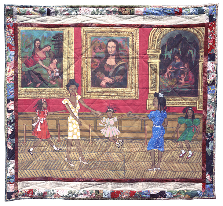 Dancing at the Louvre: The French Collection Part I, #1 (1991), Faith Ringgold.