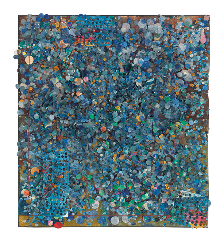 Untitled #98 (1978), Howardena Pindell.