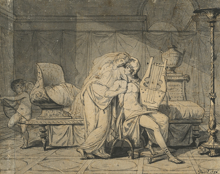 Paris and Helen (1786), Jacques Louis David.