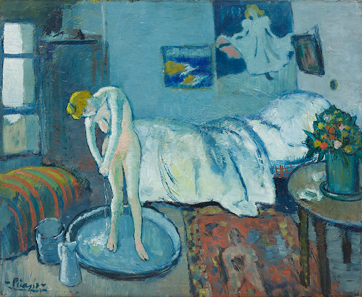 The Blue Room (1901), Pablo Picasso. 