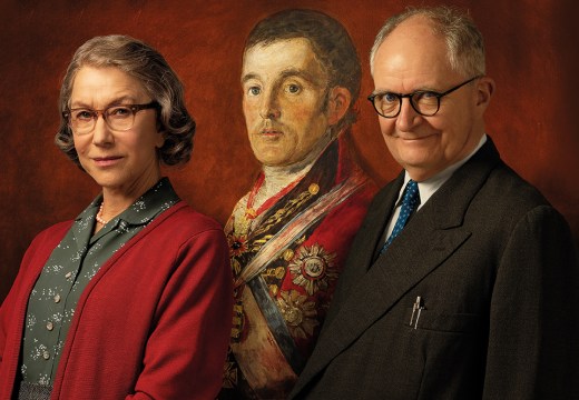 Helen Mirren, Jim Broadbent and Goya’s portrait of the Duke of Wellington star in ‘The Duke’, directed by Roger Michell.