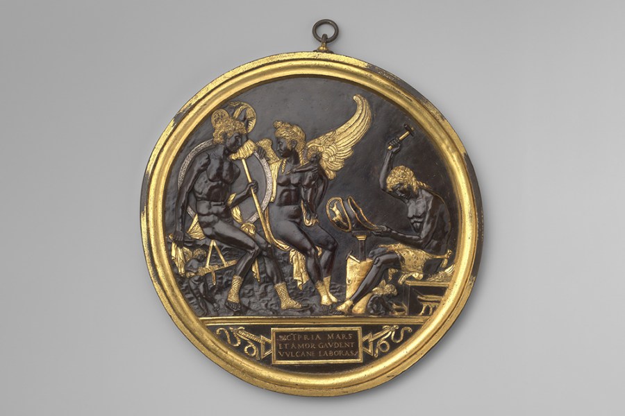 Roundel (c. 1500) attributed to Gian Marco Cavalli. Courtesy Metropolitan Museum of Art, New York