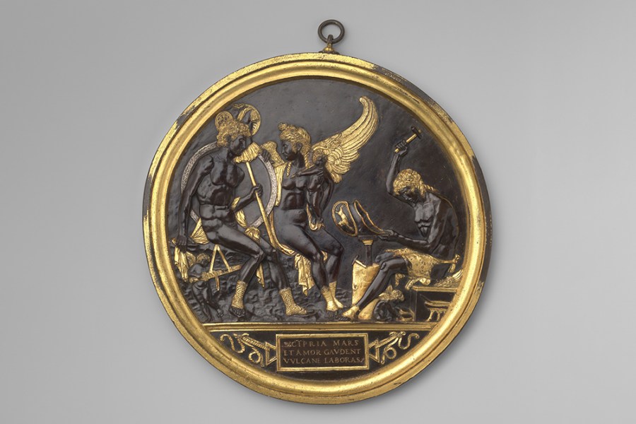 Roundel (c. 1500) attributed to Gian Marco Cavalli. Courtesy Metropolitan Museum of Art, New York