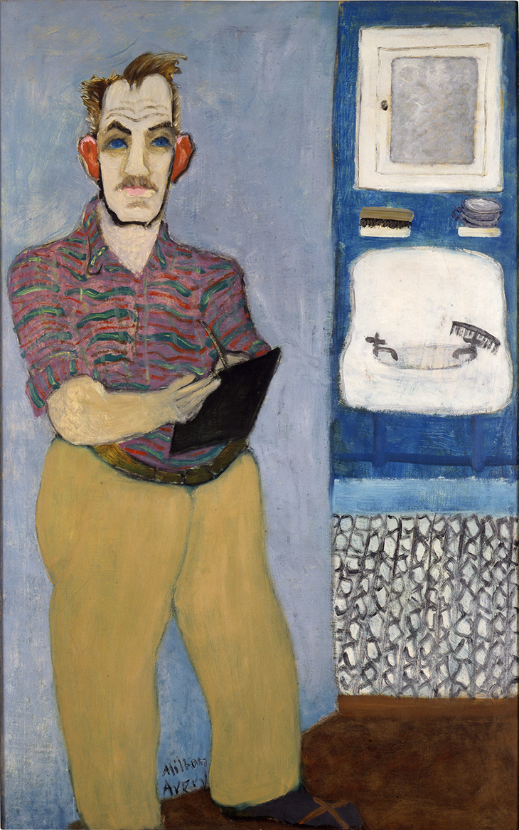 Self-portrait (1941), Milton Avery.