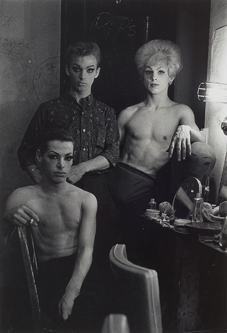 Three Female Impersonators, N.Y.C. (1962), Diane Arbus. 