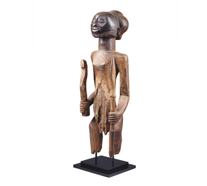 Male figure (Singiti); c. 19th–early 20th century), Hemba, D.R. Congo. Courtesy of the Kimbell Art Foundation