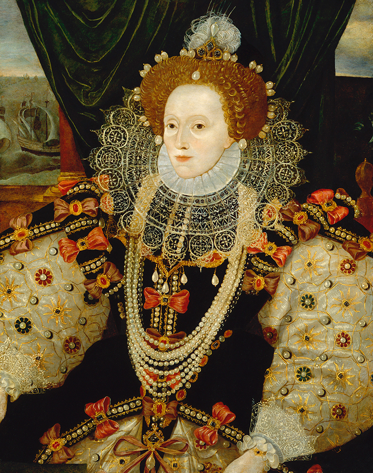 Queen Elizabeth I (c. 1588), unknown English artist. Photo: © National Portrait Gallery, London
