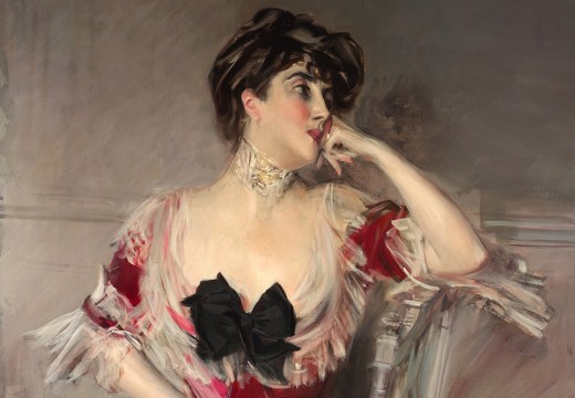 Giovanni Boldini, Portrait de Miss Bell, (c. 1903) Oil on canvas. Courtesy Villa Grimaldi Fassio, Civica Raccolta Luigi Frugone, Musei di Nervi, Italy. Photo: © Musei di Nervi, Raccolte Frugone