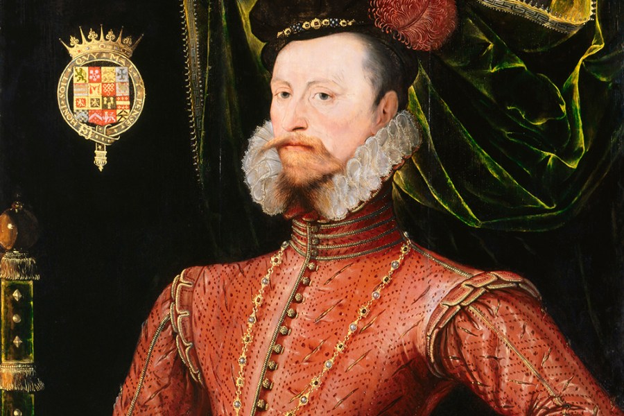 Robert Dudley (detail; c. 1575), unknown Anglo-Netherlandish artist. Photo: © National Portrait Gallery, London