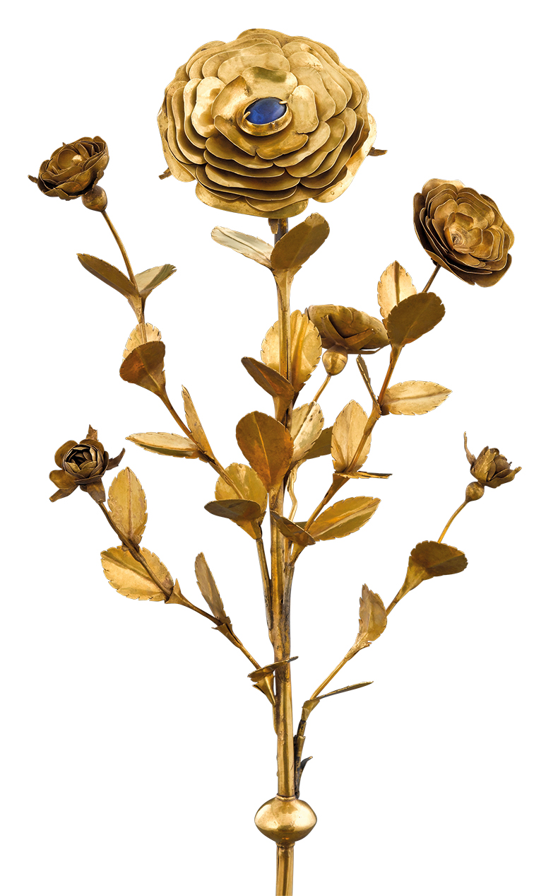 Golden rose (second quarter of the 14th century), Minucchio Da Siena.