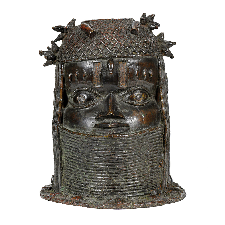 Head of an Oba, (18th century) Kingdom of Benin, restituted by the University of Aberdeen in 2021