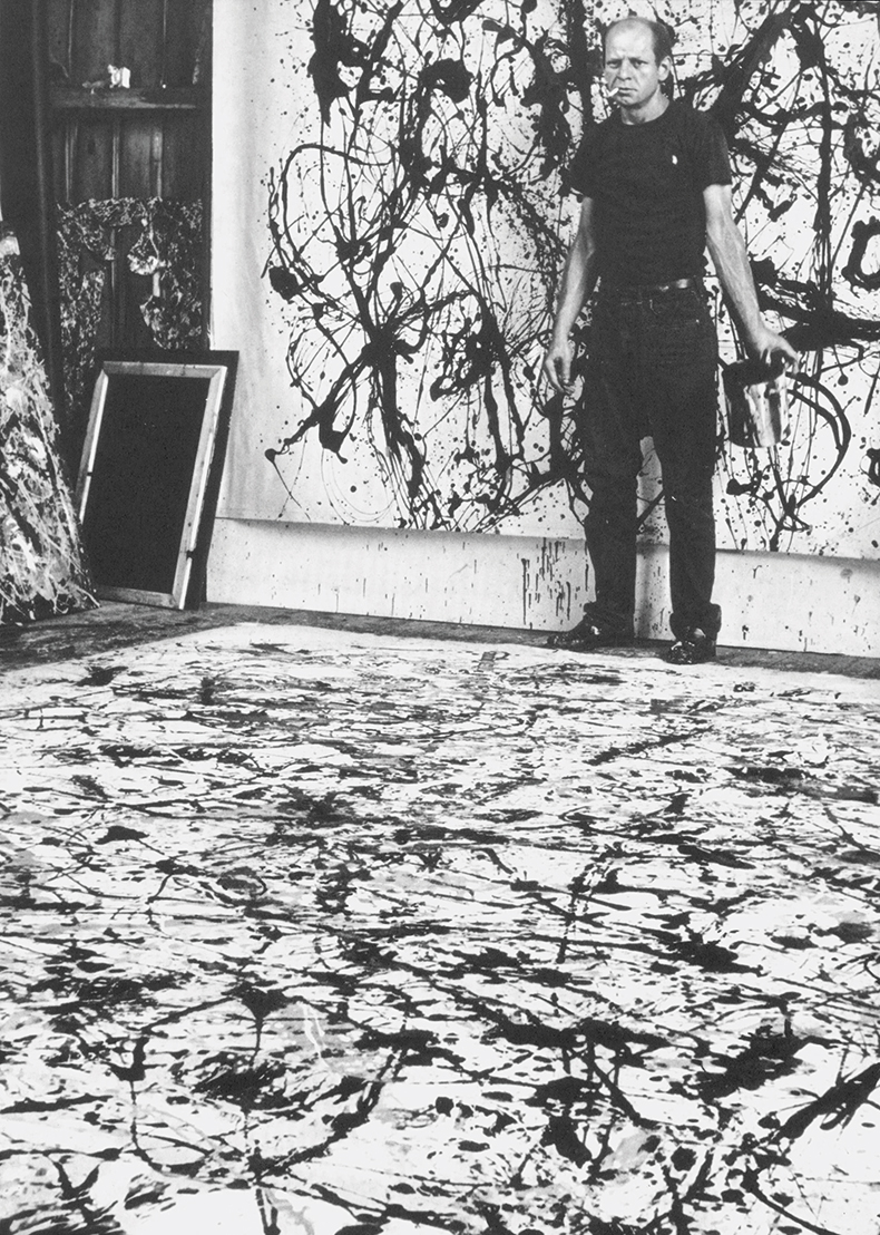 Jackson Pollock studio