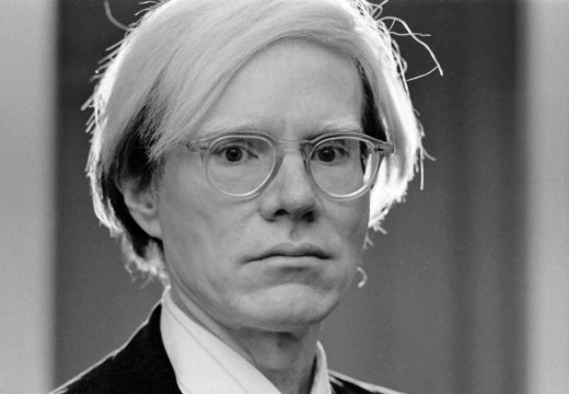 Andy Warhol photographed in 1973.