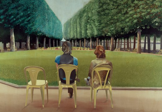 Le Parc des Sources, Vichy (1970), David Hockney.