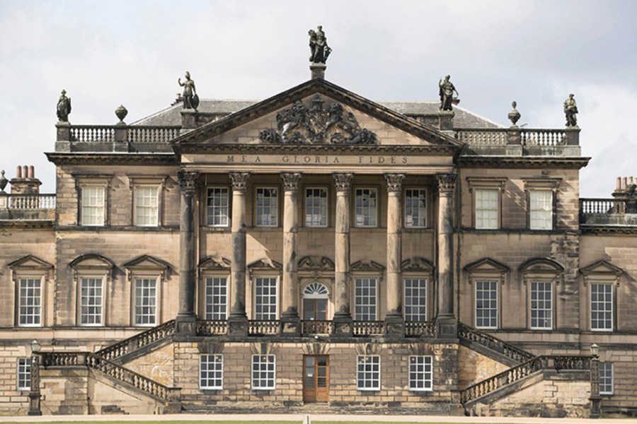 The exterior of Wentworth Woodhouse in Yorkshire, designed by Henry Flitcroft