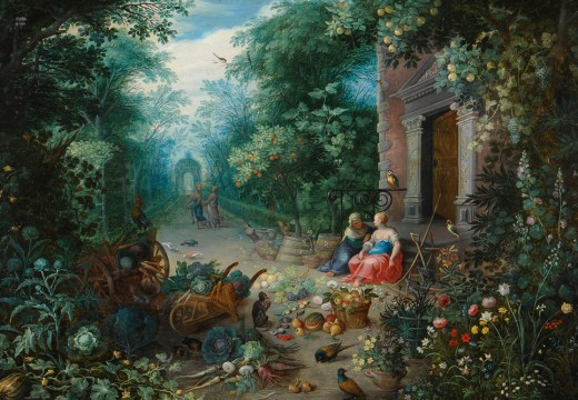 Vertumne et Pomone 1620 Abraham Govaerts