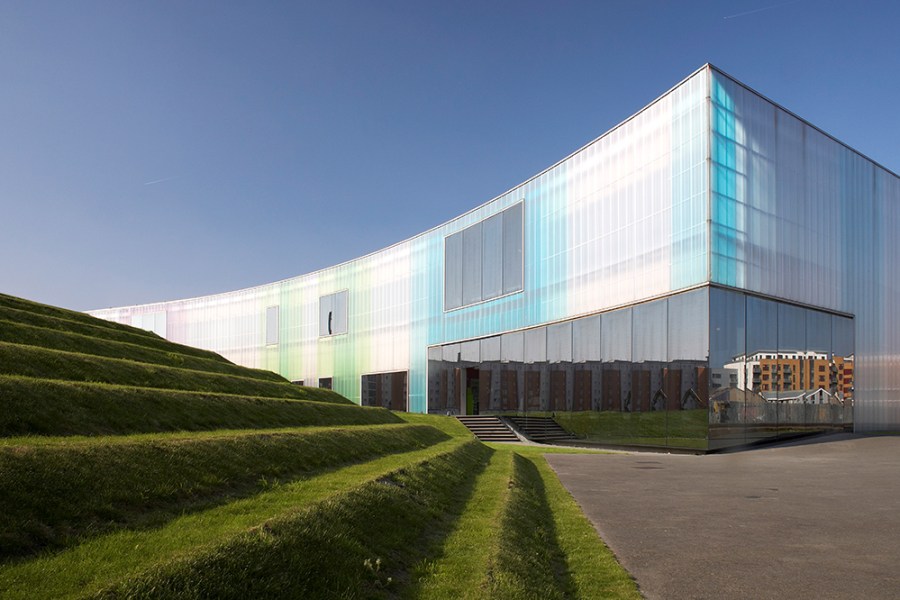 The Laban Dance Centre in Deptford, London, designed by Herzog & de Meuron.