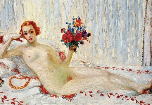 Nude Self Portrait (c. 1915; detail), Florine Stettheimer. Avery Architectural & Fine Arts Library, Columbia University, New York