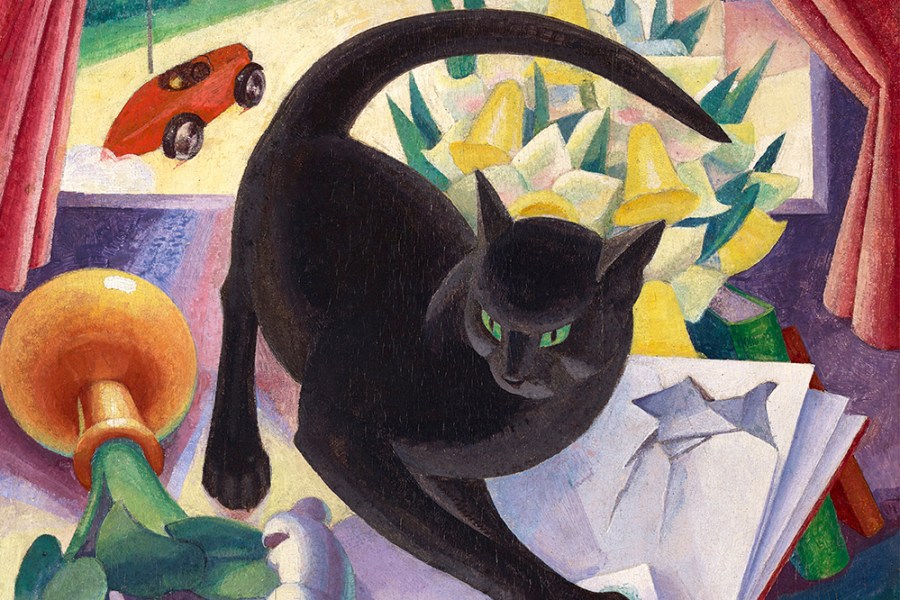 The Uncivilised Cat (1930), Agnes Miller Parker. Photo: John McKenzie and The Fine Art Society; courtesy the Fleming Collection