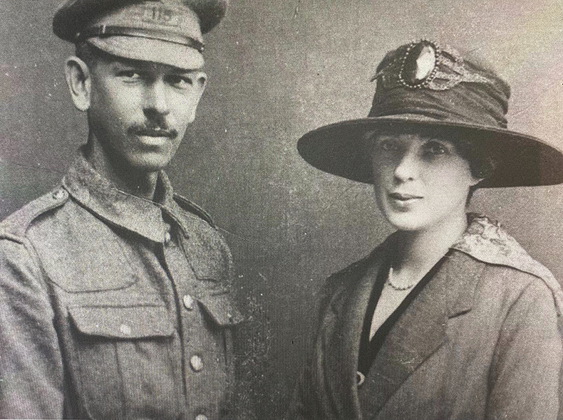 Photograph of Georgiy Pavlovich Bennigsen and Olga Skaryatina Benningsen