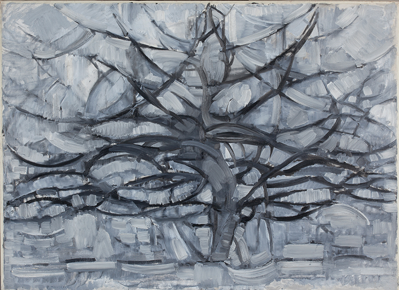 The Grey Tree painting by Piet Mondrian