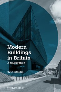 Book jacket for Modern Buildings of Britain