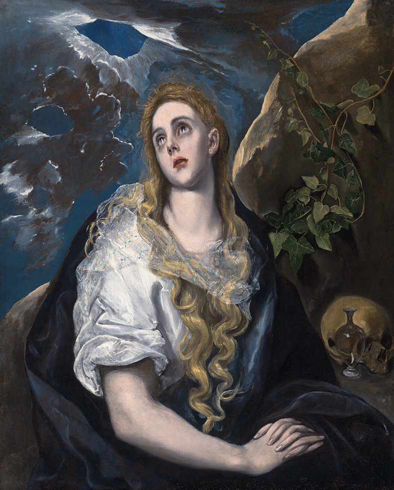 The Penitent Magdalene El Greco