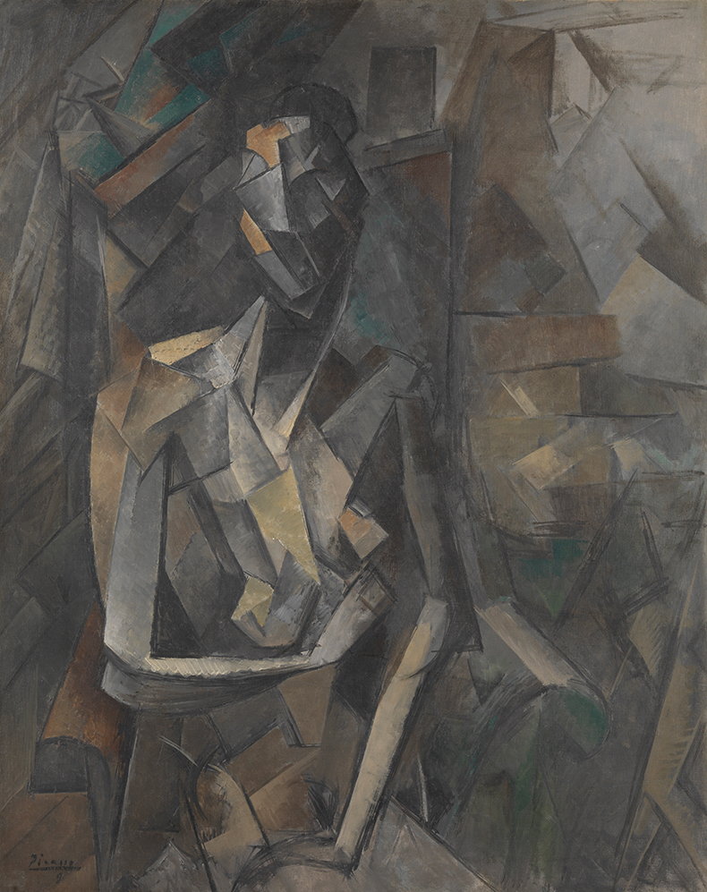 Seated Nude (1909–10), Pablo Picasso. Tate, London. 