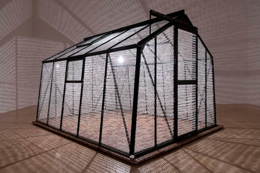 Island (2022), Cornelia Parker. Installation view at Tate Britain, London, in 2022. Courtesy Tate. Photo: Oli Cowling