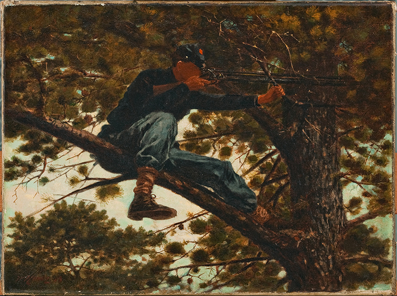 Sharpshooter (1863), Winslow Homer.