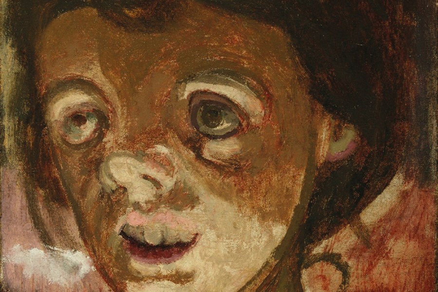 Cicely Hey (detail; 1923), Walter Sickert. The Whitworth, University of Manchester