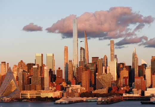 Central Park Tower and the Steinway Tower on Billionaires’ Row in New York City.